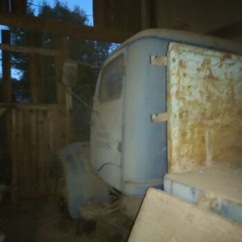 Scheune mit einer Überraschung