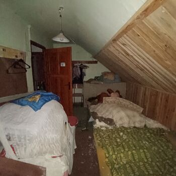 Hütte in den Bergen