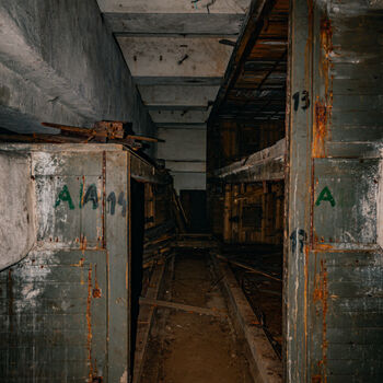 Brewery with underground factory