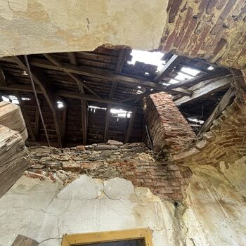 Fortress converted into a castle.