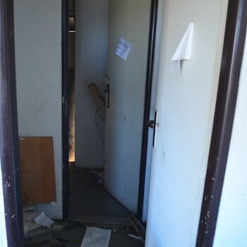 posuvné dveře dveře pohyblivé bariéry interiér bariéra