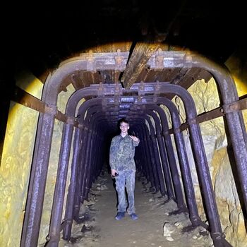 Abandoned sand mines 13 meters underground