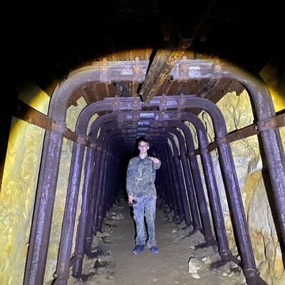 Abandoned sand mines 13 meters underground
