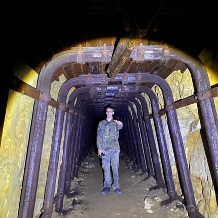 Abandoned sand mines 13 meters underground