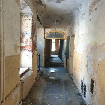 cell architecture old building stone