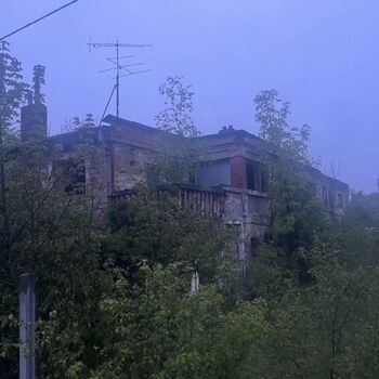 Verlassenes Haus in Ostrava