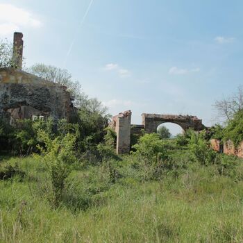 Gehöft vom Ende des 13. Jahrhunderts