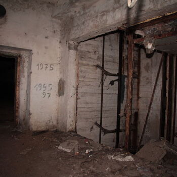 Monumental dark landmark of the city 2023