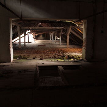 Sušárna chmele na zámeckém dvoře