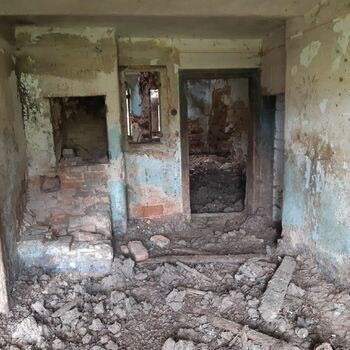 zeď staré budova Architektura