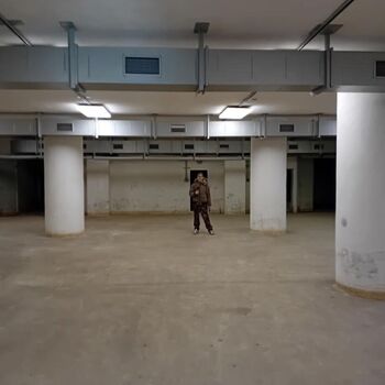 Opuštěný CO kryt pro 600 lidí s podzemními tunely