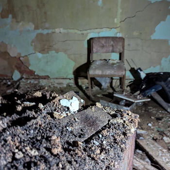 An abandoned children's home for the mentally handicapped! They abused the patients here.