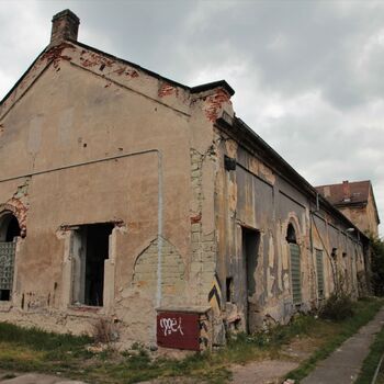 Werkstätten der Bushrad Railway