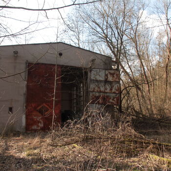 Paper mill siding Paper mill siding