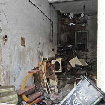 What happened here? The abandoned, well-preserved farmstead of Mr. Václav...