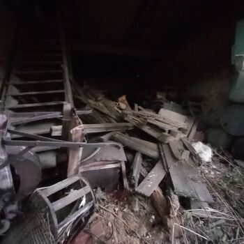 Scheune mit einer Überraschung