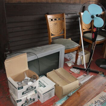 Kdo tady vařil? Opuštěná restaurace