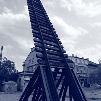 A station with a dark history where trains no longer stop A station with a dark history where trains no longer stop