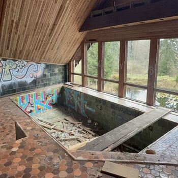 Stará část lázeňského komplexu