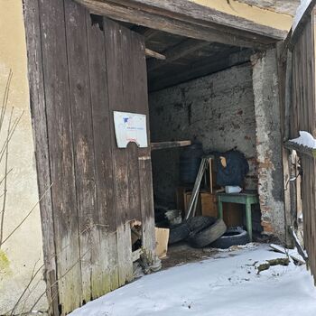 What happened here? The abandoned, well-preserved farmstead of Mr. Václav...