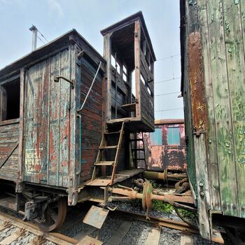 Odstavné koleje.🚃🚃🚃