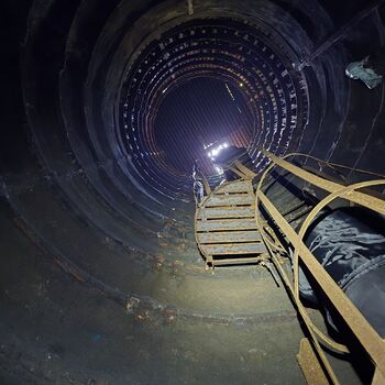 Opuštěné písečné doly pod Prahou