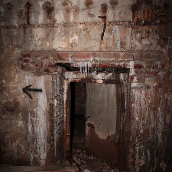 Monumental dark landmark of the city 2023