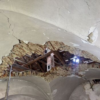 Fortress converted into a castle.