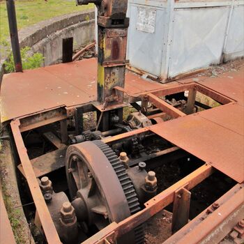 Werkstätten der Bushrad Railway