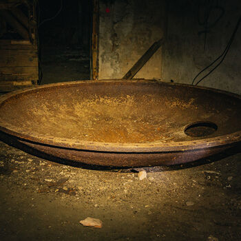 Brewery with underground factory