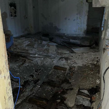 Verlassenes Haus in Ostrava