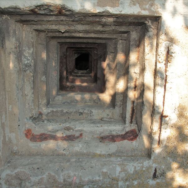 1. vybetonovaný objekt ČS opevnění 2020