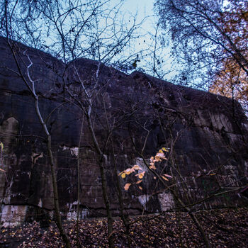 Bunkr/hangár pro prototypy ve druhé světové válce