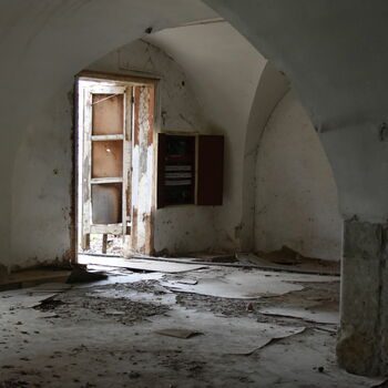 architecture old building wall door