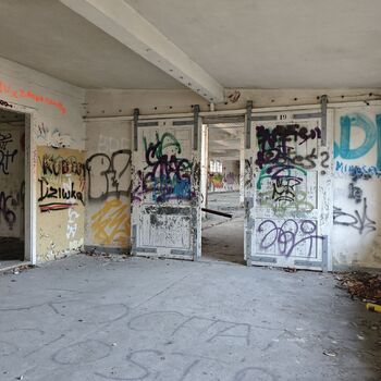 Was wurde hier produziert? Verlassene Fabrik in Polen