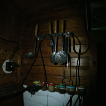 chata s propadlou střechou