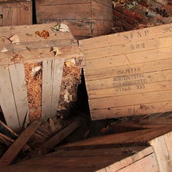 Die Spinnerei, die den Umbau nicht bestanden hat