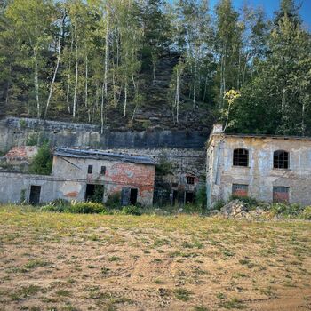 Remains of a villa + paper mill Remains of a villa + paper mill