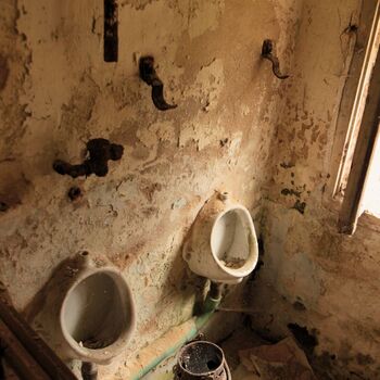 Die Spinnerei, die den Umbau nicht bestanden hat