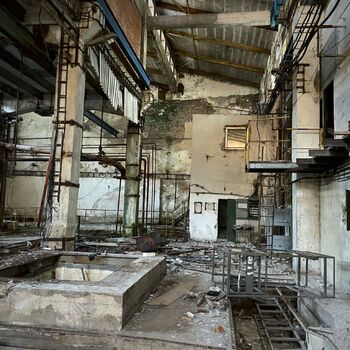 Remains of a villa + paper mill Remains of a villa + paper mill