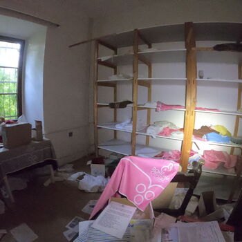 Zu einem Hotel umgebautes Schloss Zu einem Hotel umgebautes Schloss