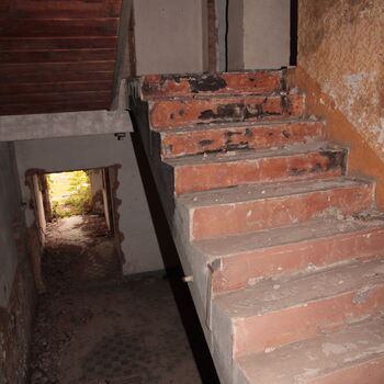 Monumental dark landmark of the city 2023