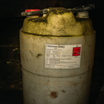 Brewery with underground factory