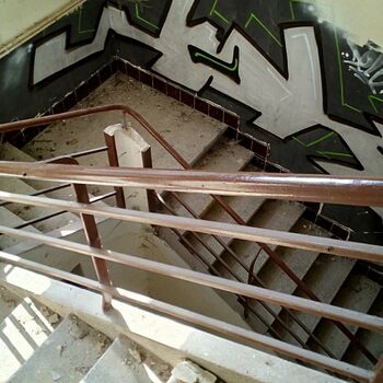 step architecture support device building balcony