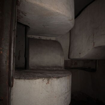 Monumental dark landmark of the city 2023