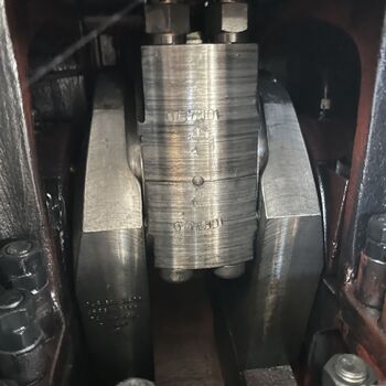 an abandoned boat repair shop with a police boat