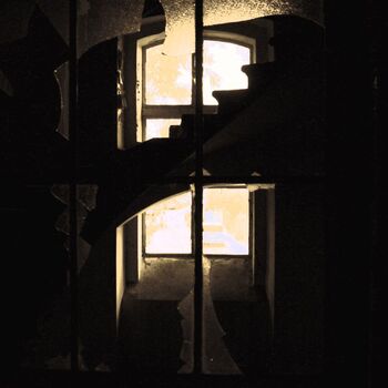 Monumental dark landmark of the city 2023