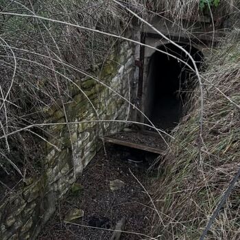 Unterirdischer deutscher Schutzraum Višňovka