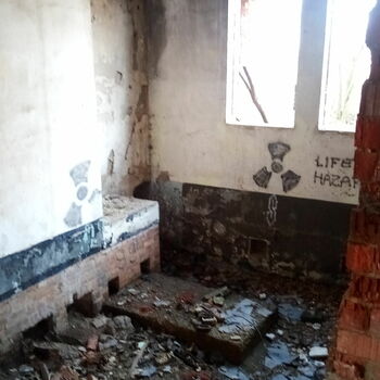 sill wall structural member old support