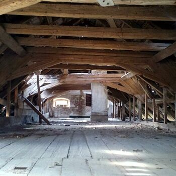 Architektura budova tunel